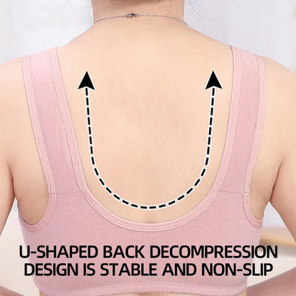 Comfortable & Convenient Front Button Bra