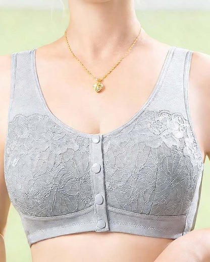 Comfortable Front-Hook Lace Underwear