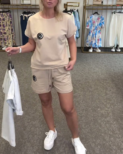 Sportliches Freizeit-Shorts-Set