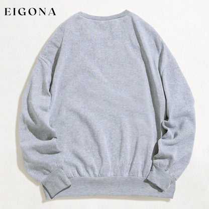 Cartoon Graphic Thermal Lined Oversized Sweatshirt __stock:500 clothes refund_fee:800 tops