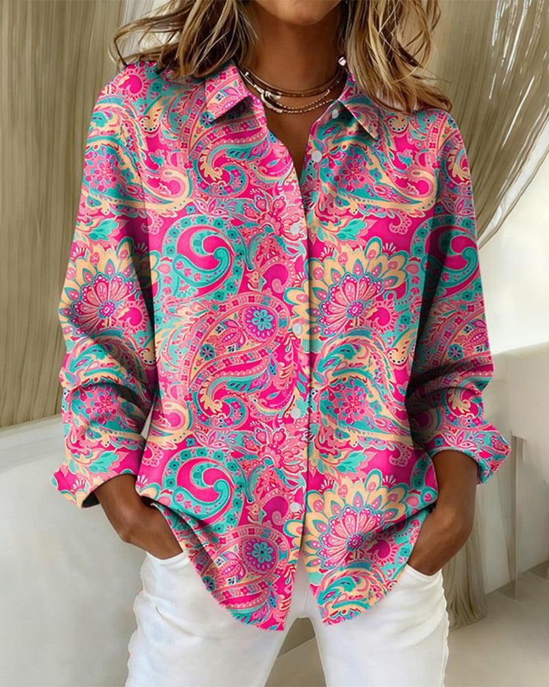 Casual Printed Fashion Shirt