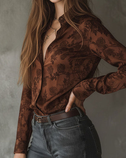 Retro Floral Shirt