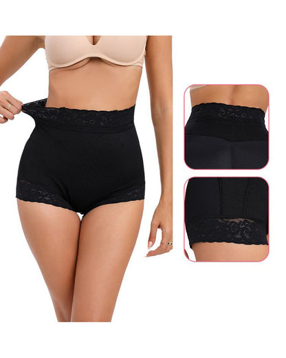 Tummy-controlling butt lift lace short underpants 2024 f/w lingerie shorts spring summer