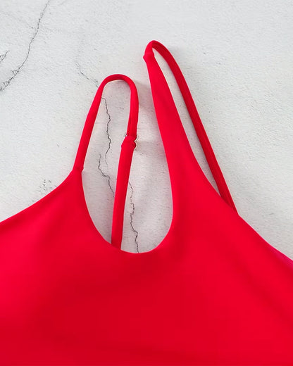 Sexy Off-Shoulder One-Piece Bikini