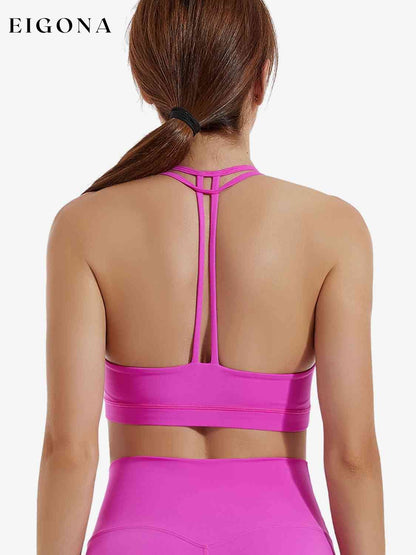 T-Back Sports Bra 2 pieces active wear clothes J@S setv Ship From Overseas Shipping Delay 09/29/2023 - 10/04/2023 workout setv