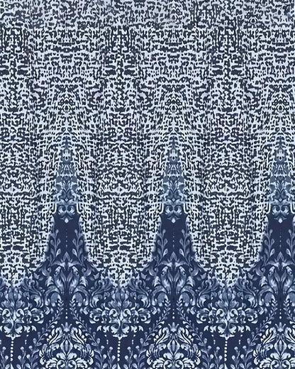 Abito a tubino stampato con spalle scoperte