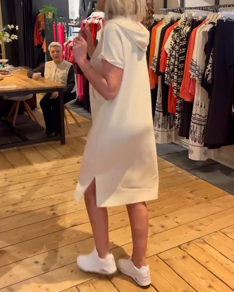 Sports Lettering Print Dress