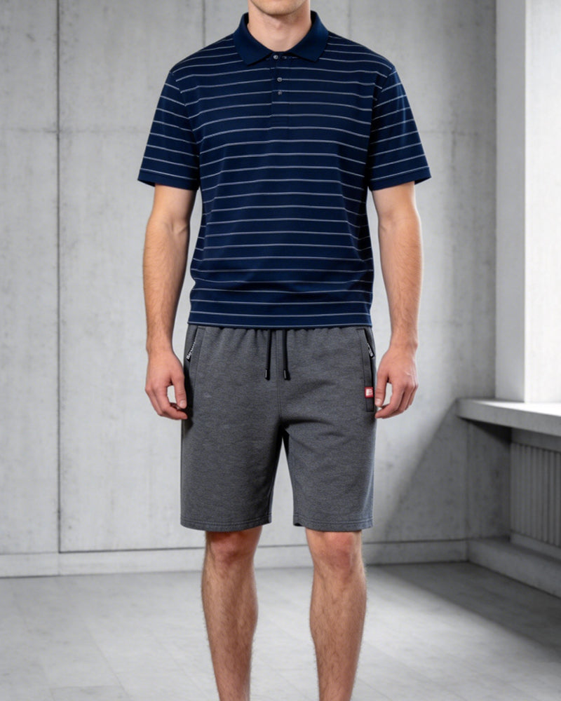 Men's Solid-Color Beach Shorts