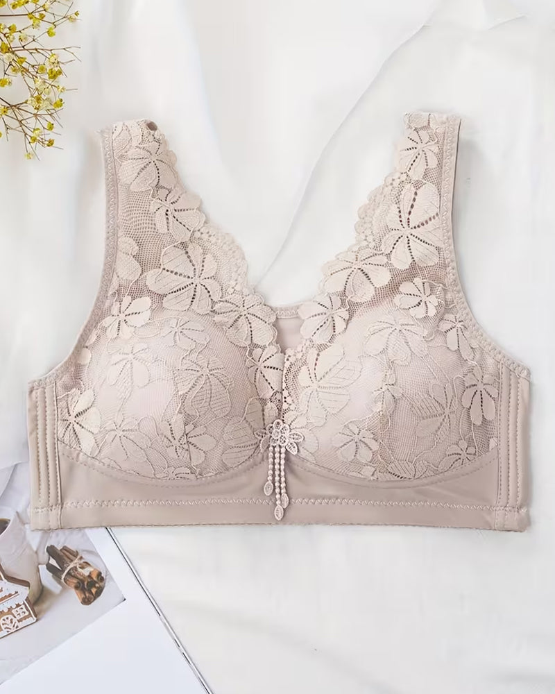 Lace And Latex Cotton Underwear