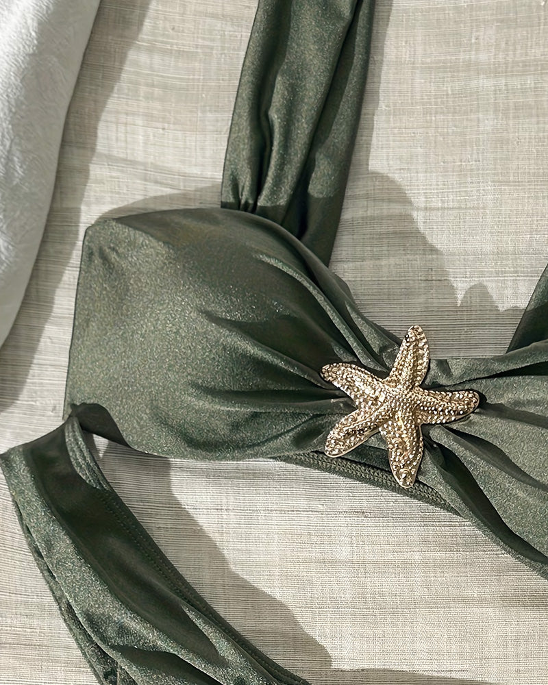 Starfish Embellished Bikini