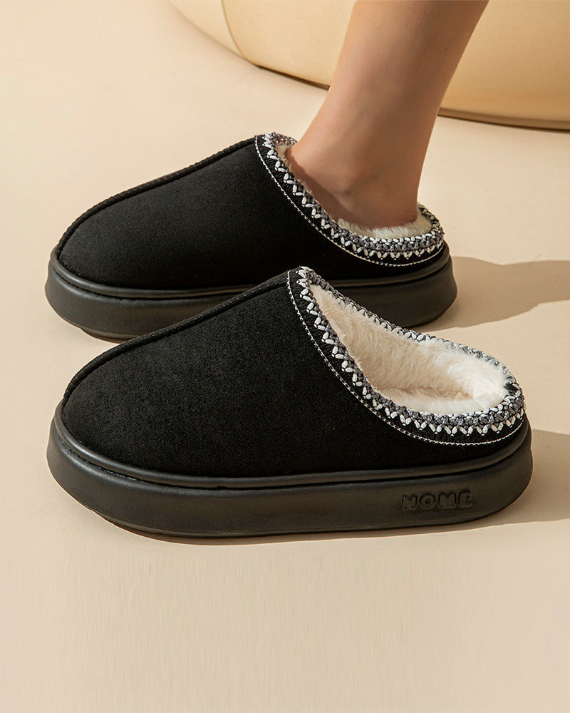 Non-slip lightweight warm cotton slippers 2024 f/w slippers