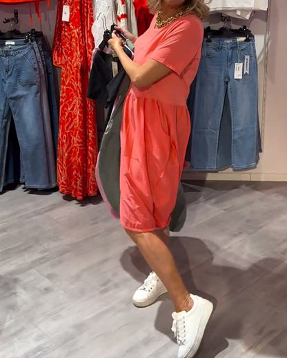 Lässiges Laternenkleid