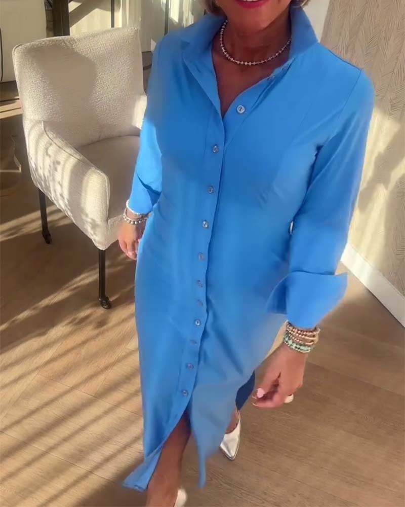 Modisches Kleid mit schmaler Passform