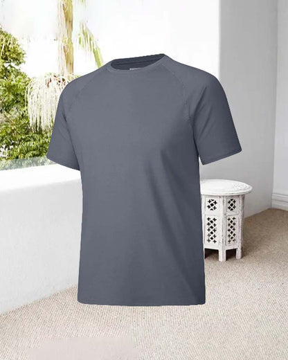 Quick dry casual round neck short sleeve T-shirt spring Summer t-shirts