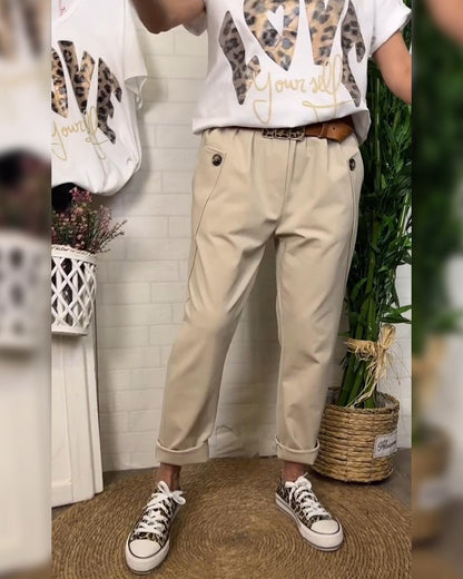 Haremshose mit Bleistift