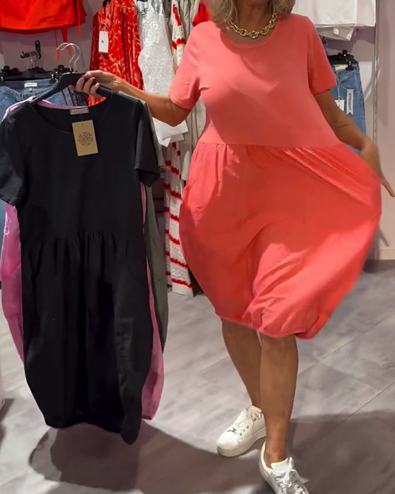 Lässiges Laternenkleid