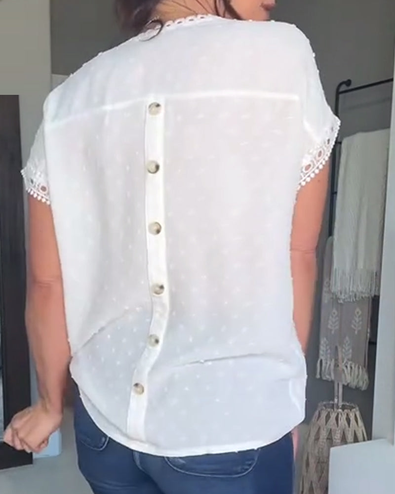 Camicetta francese a maniche corte