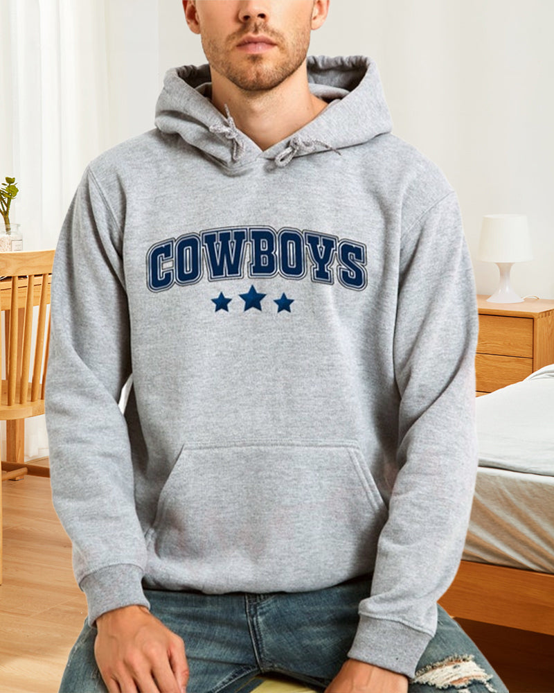 Men's Original Vintage Cowboys Hoodie Grinch NFL hoodies man