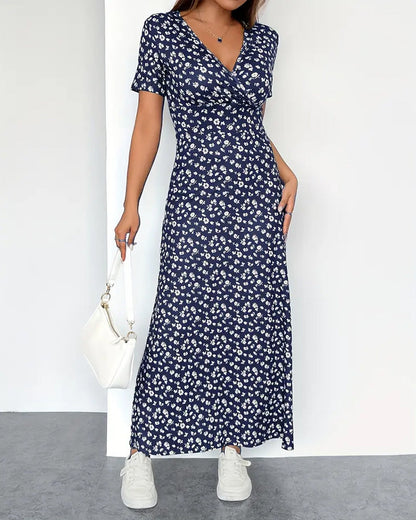 Abito stampato elegante e sexy