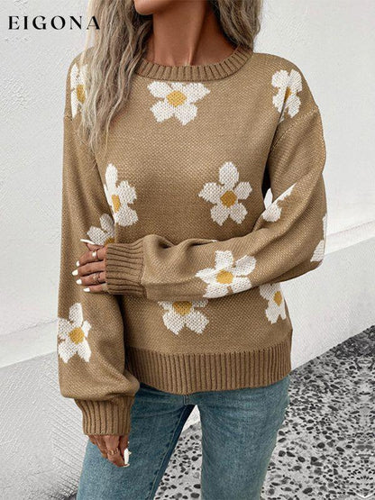 New Fashion Women's Long Sleeve Jacquard Sweater clothes Sweater sweaters