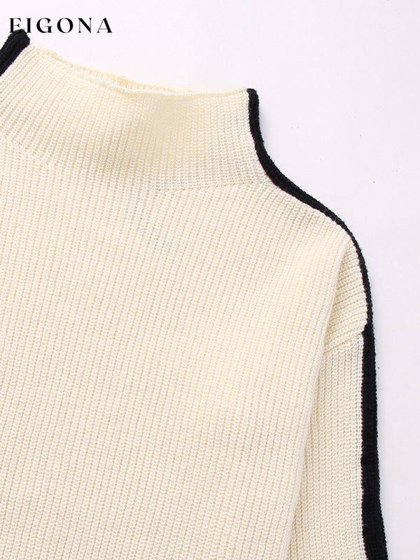 Women's new casual winter new high collar pullover sweater clothes Sweater sweaters