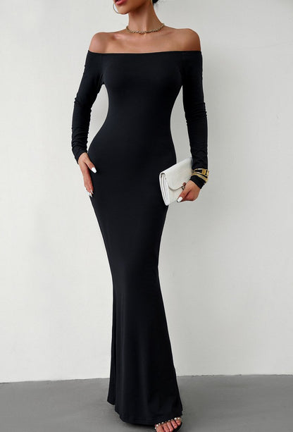 Women's One-shoulder Party Slim-fit Dress dress