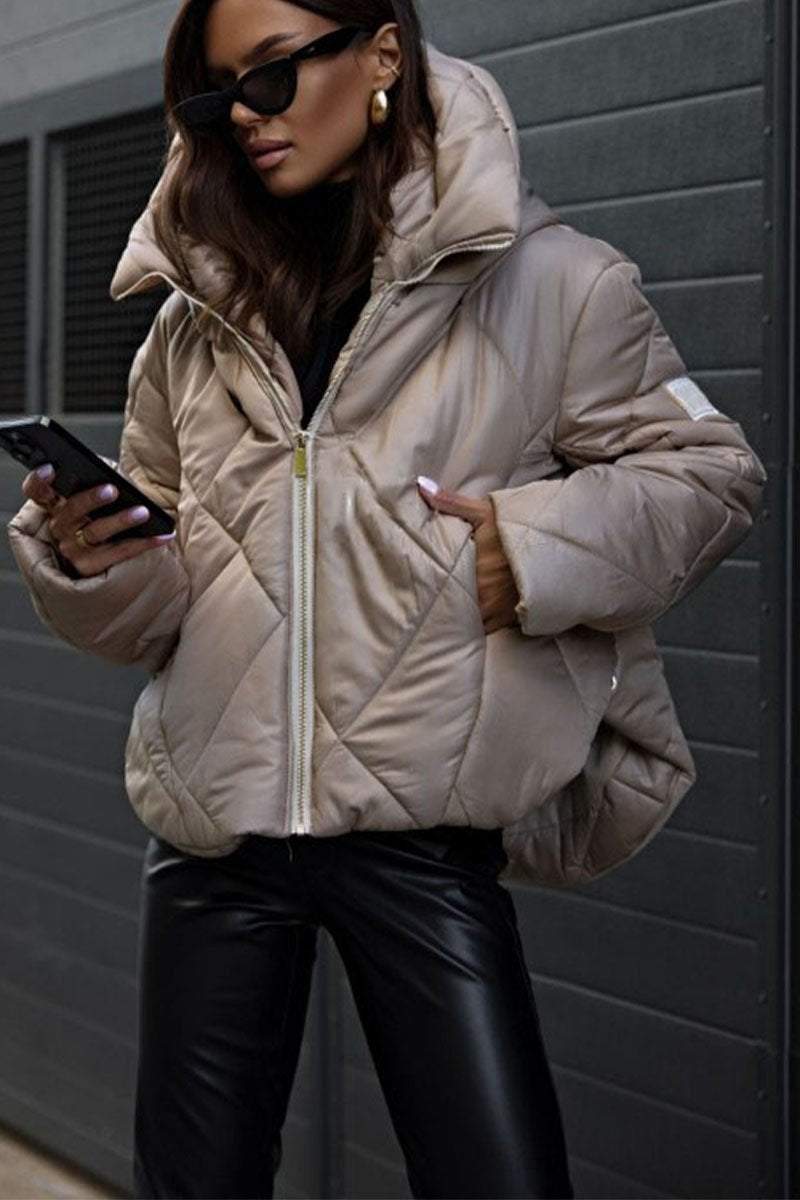 Women's Casual Hooded Thick Cotton Coat Coats Cotton Top