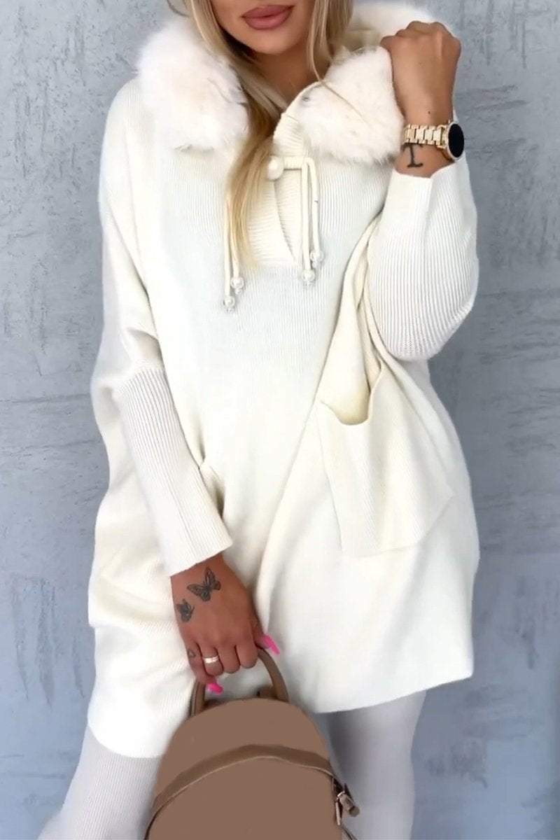 Women's Casual Hooded Long-sleeved Sweater Cotton Sweatshirts & Hoodies Top