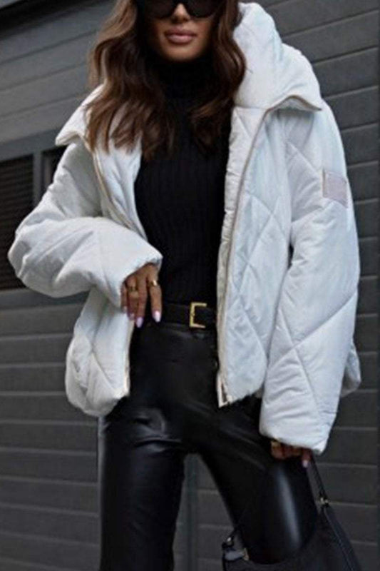 Women's Casual Hooded Thick Cotton Coat Coats Cotton Top