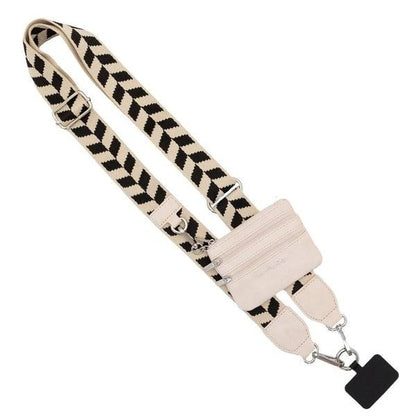 ?Phone Strap with Zippered Pouch acc