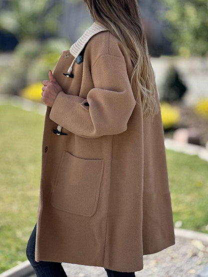 Women's Casual Mid-length Jacket Coat