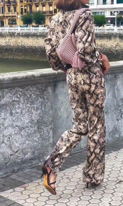 Women's Comfortable Floral Pattern Jumpsuit Jumpsuit