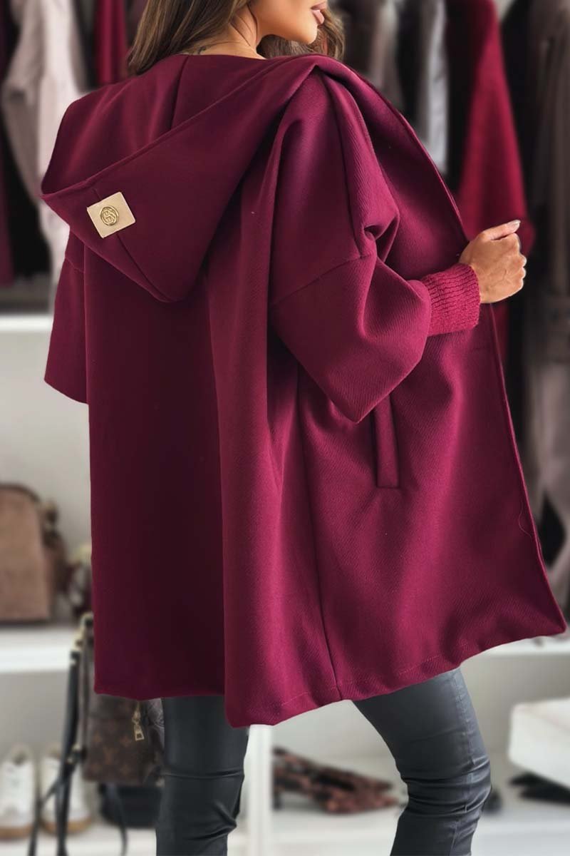 Women's Fashion Hooded Long Sleeve Coat coats Tops