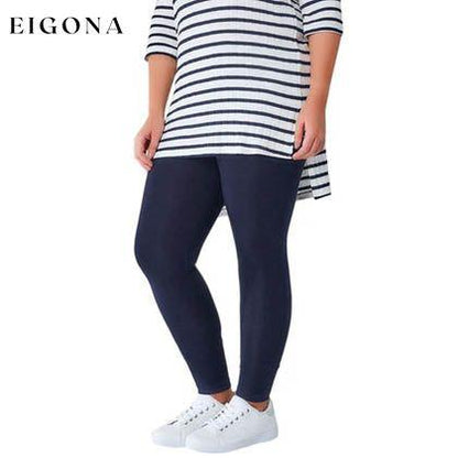 Women's Skinny Fit Cotton Full Length Leggings - Regular and Plus Sizes __stock:100 bottoms refund_fee:800 show-color-swatches