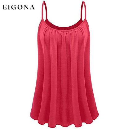 Women's Camisole Tank Top Hot Pink __stock:200 clothes refund_fee:800 tops
