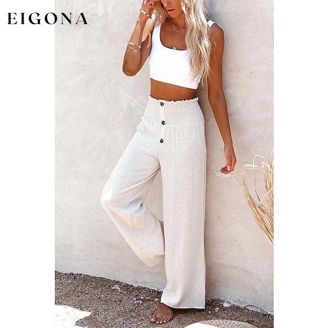 Women's Fashion Culottes Wide Leg Pants __stock:200 bottoms refund_fee:1200