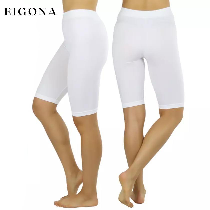 Women's Nylon Above Knee-Length Legging Shorts __stock:350 bottoms refund_fee:800