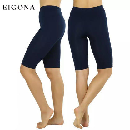 Women's Nylon Above Knee-Length Legging Shorts __stock:350 bottoms refund_fee:800