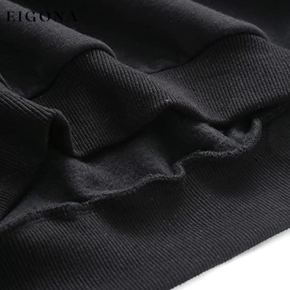 Women's Pullover Fleece Drop Shoulder Striped Hoodie __stock:100 clothes refund_fee:1200 tops