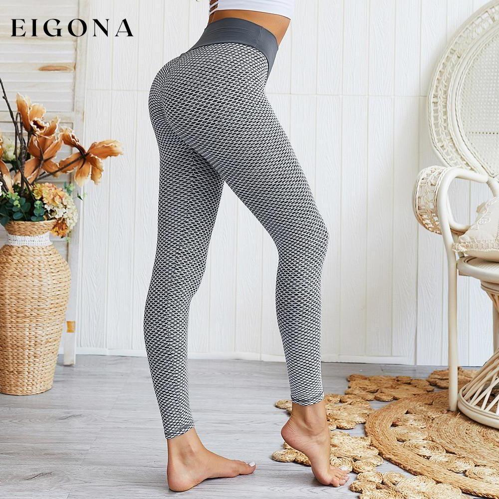 Women's Ruched High-Waist Butt Lifting Leggings Gray __stock:50 bottoms refund_fee:800