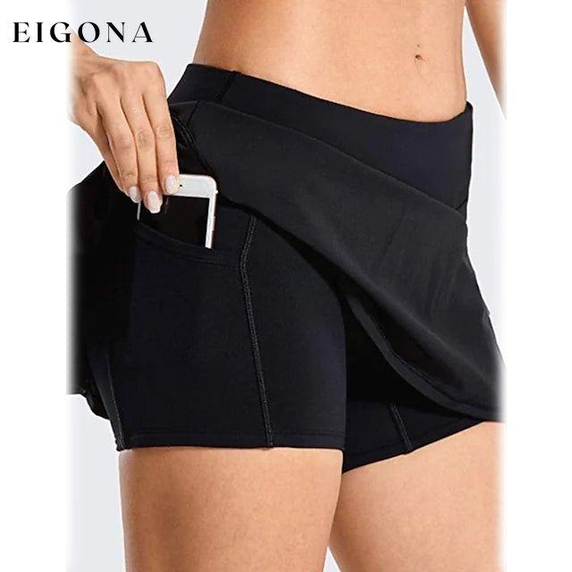 Women's Running Skirt Sport Short Black __stock:200 bottoms refund_fee:1200