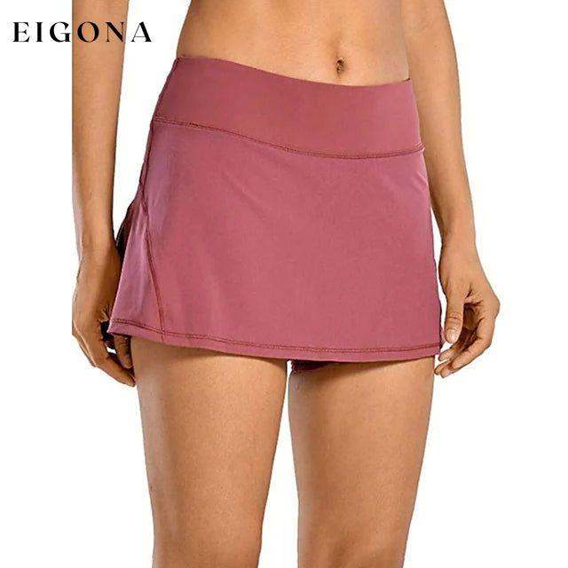 Women's Running Skirt Sport Short Red __stock:200 bottoms refund_fee:1200