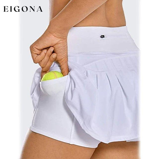 Women's Running Skirt Sport Short White __stock:200 bottoms refund_fee:1200