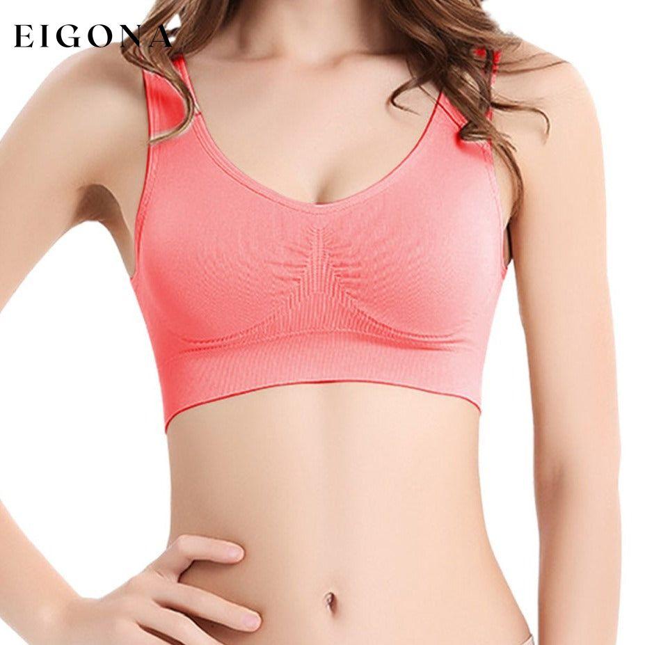 3-Pack: Women Seamless Wire-free Bra for Fitness Workout __stock:50 lingerie refund_fee:1200