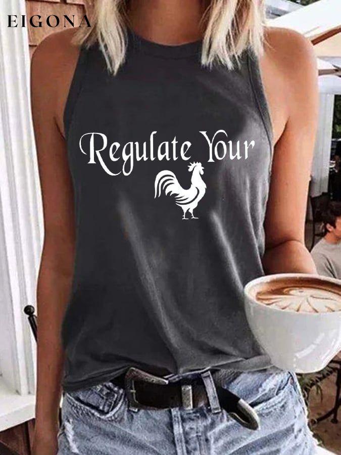 Women's The ORIGINAL Regulate Your C*ck. Abortion Is Healthcare Sleeveless Tee roe