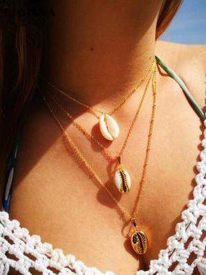 Bohemia Shell Necklaces Accessories accessories cotton linens