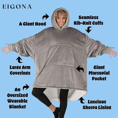 EIGONA Oversized Blanket Hoodie appreal lounge