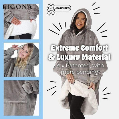 EIGONA Oversized Blanket Hoodie appreal lounge