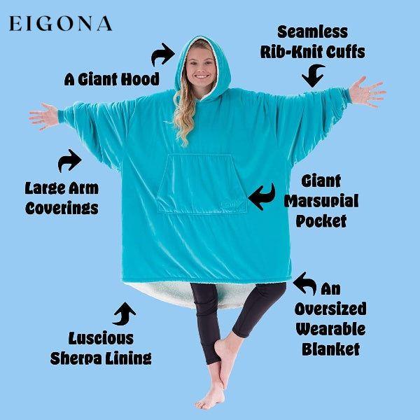 EIGONA Oversized Blanket Hoodie appreal lounge