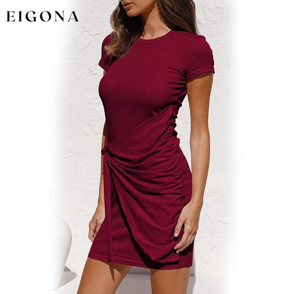 Women's Summer T Shirt Dress __stock:200 casual dresses clothes dresses refund_fee:1200